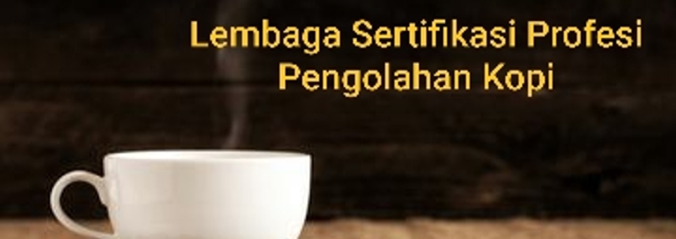 LSP Pengolahan Kopi Banner